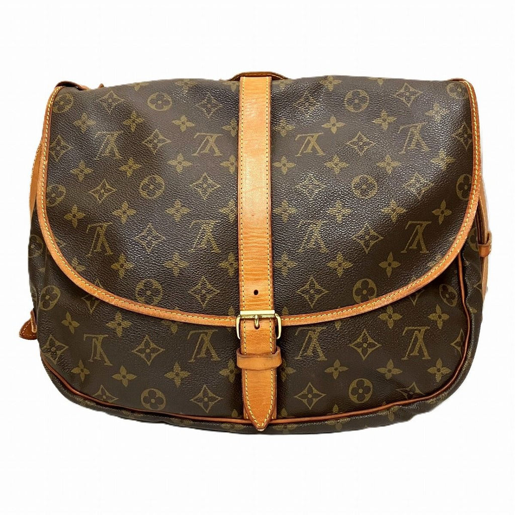 Louis Vuitton Saumur 35 Monogram Shoulder Bag — view 2