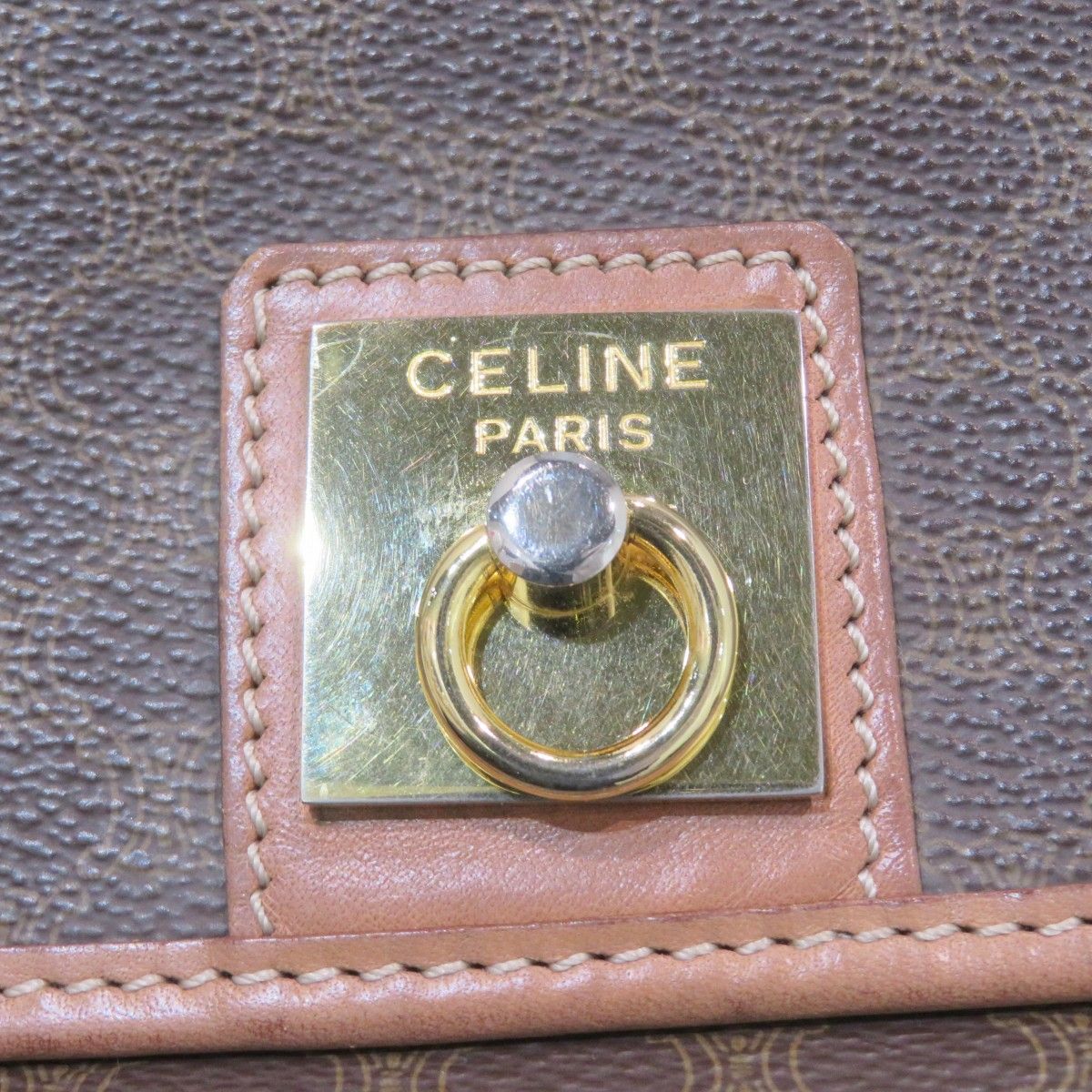 Celine Macadamia Shoulder Bag Leather — view 9