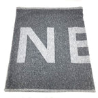 Chanel Scarf Logo Cashmere Gray — view 3