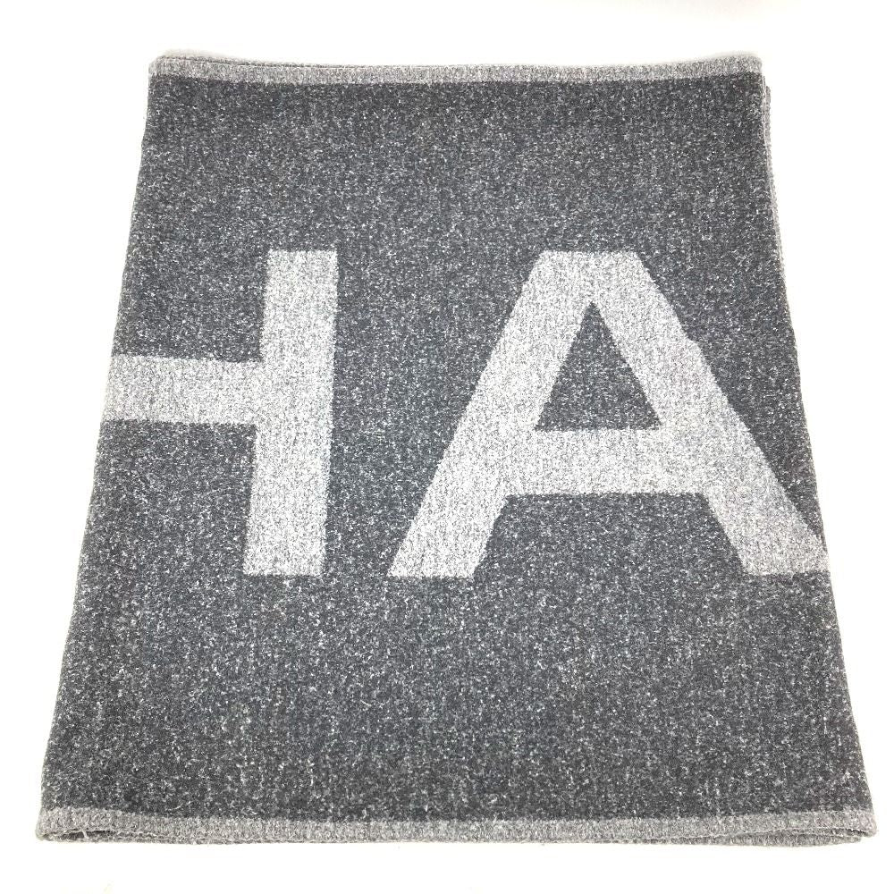 Chanel Scarf Logo Cashmere Gray — view 2