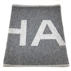 Chanel Scarf Logo Cashmere Gray — view 2