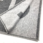 Chanel Scarf Logo Cashmere Gray — view 6