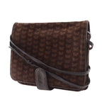 Bottega Veneta 3Way Shoulder Butterfly Pattern Suede Brown Tote — view 2