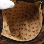 Bottega Veneta 3Way Shoulder Butterfly Pattern Suede Brown Tote — view 7