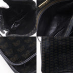 Bottega Veneta 2-Way Shoulder Butterfly Pattern Suede Black Tote — view 9