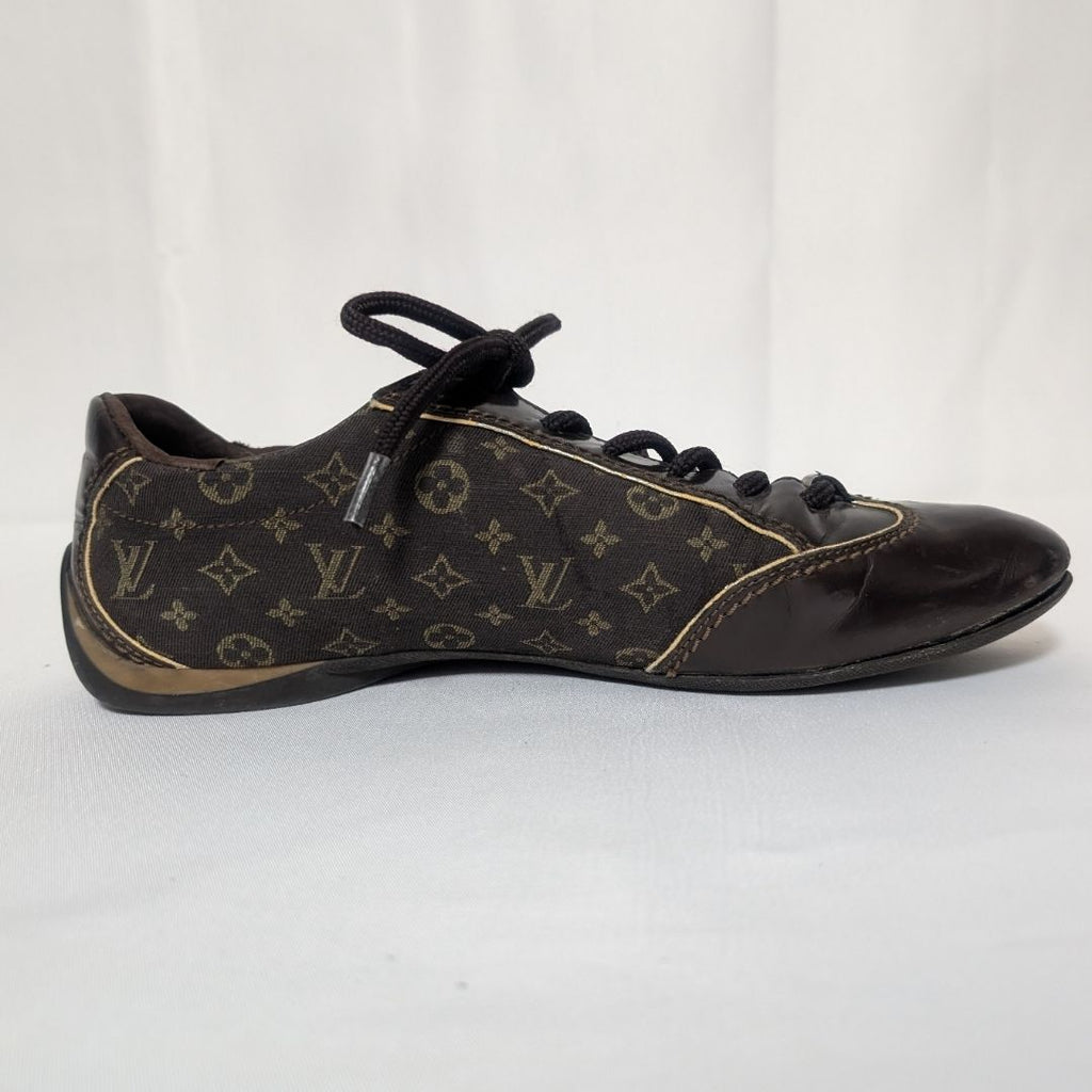 Louis Vuitton Sneakers Monogram Mini Lin Canvas — view 3