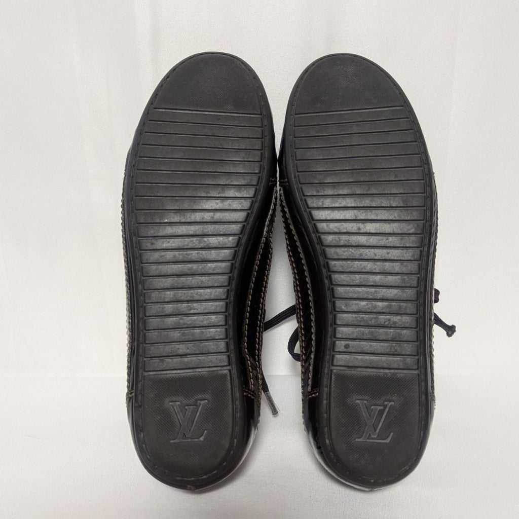 Louis Vuitton Sneakers Monogram Mini Canvas Patent — view 5
