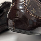 Louis Vuitton Sneakers Monogram Mini Canvas Patent — view 8
