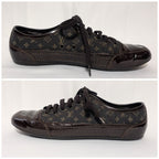 Louis Vuitton Sneakers Monogram Mini Canvas Patent — view 2