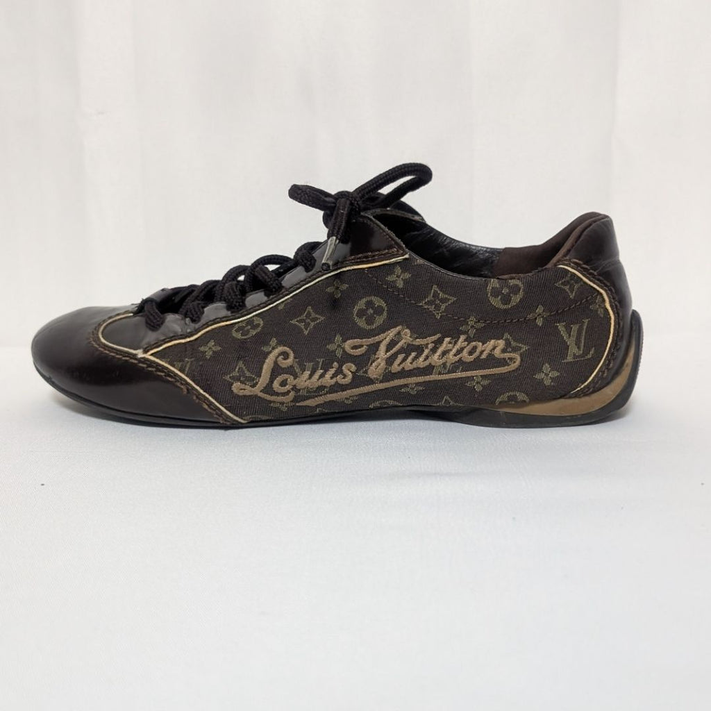 Louis Vuitton Sneakers Monogram Mini Lin Canvas — view 2