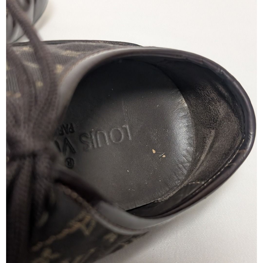 Louis Vuitton Sneakers Monogram Mini Canvas Patent — view 9