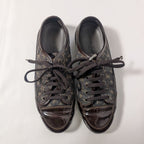 Louis Vuitton Sneakers Monogram Mini Canvas Patent — view 6