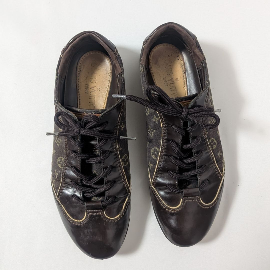 Louis Vuitton Sneakers Monogram Mini Lin Canvas — view 7