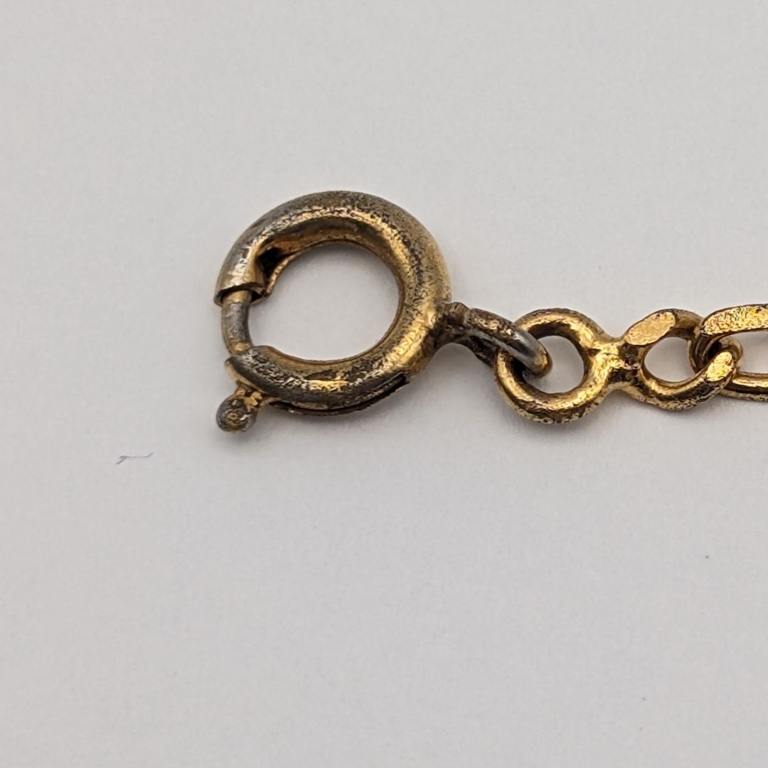 Chanel Gold CC Logo Necklace Vintage — view 7
