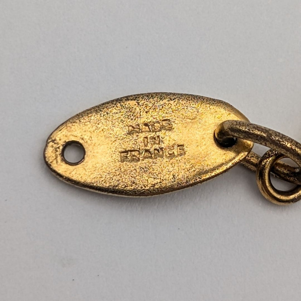 Chanel Gold CC Logo Necklace Vintage — view 6