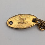 Chanel Gold CC Logo Necklace Vintage — view 6