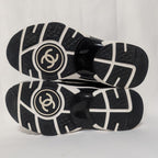 Chanel Sneakers CC Logo Black White — view 5