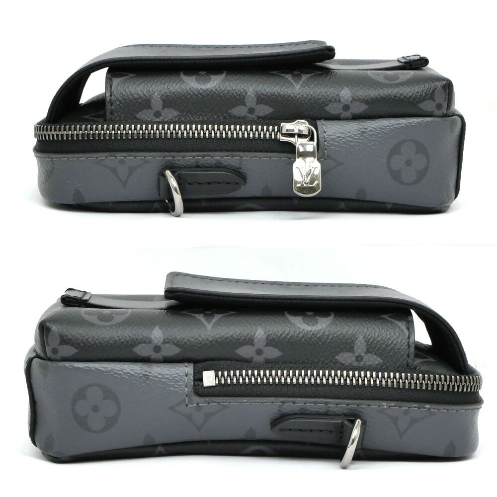 Louis Vuitton Double Phone Pouch Shoulder Bag Monogram — view 3