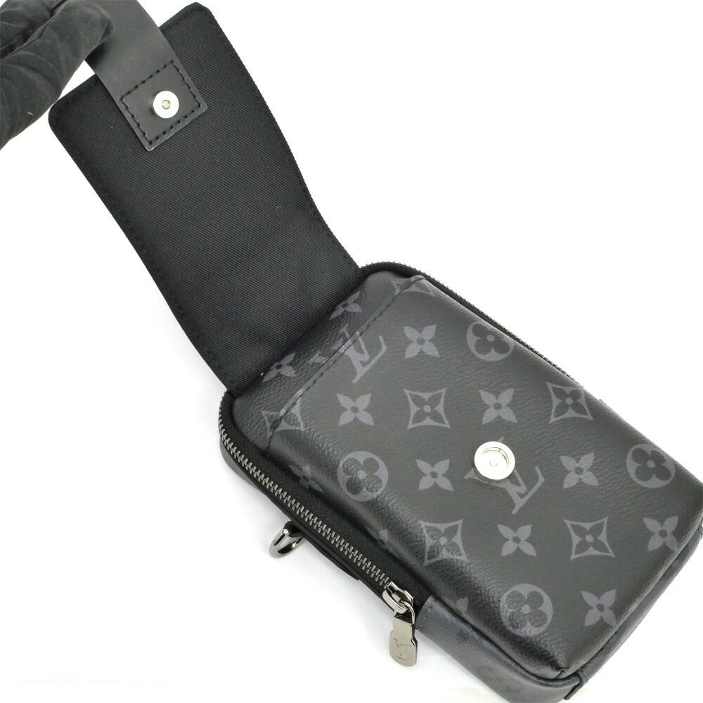 Louis Vuitton Double Phone Pouch Shoulder Bag Monogram — view 6