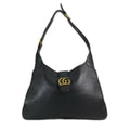 Gucci Aphrodite Shoulder Bag Leather Black Medium