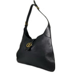 Gucci Aphrodite Shoulder Bag Leather Black Medium — view 2