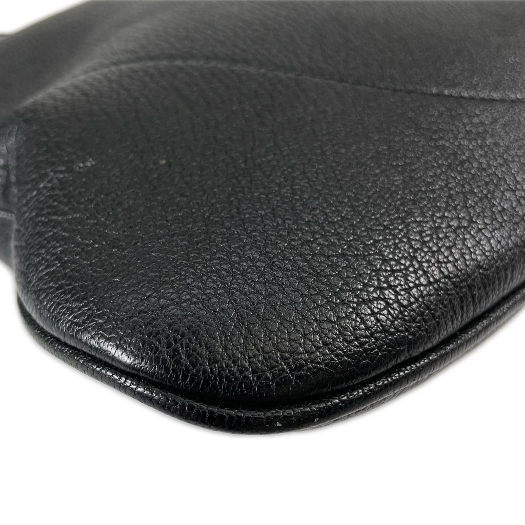 Gucci Aphrodite Shoulder Bag Leather Black Medium — view 6