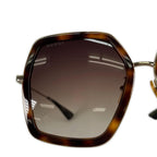 Gucci Sunglasses Metal Brown 56 Eyewear — view 7