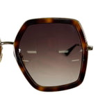 Gucci Sunglasses Metal Brown 56 Eyewear — view 8