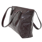 Gucci GG Supreme Tote Shoulder Bag Burgundy Leather — view 2