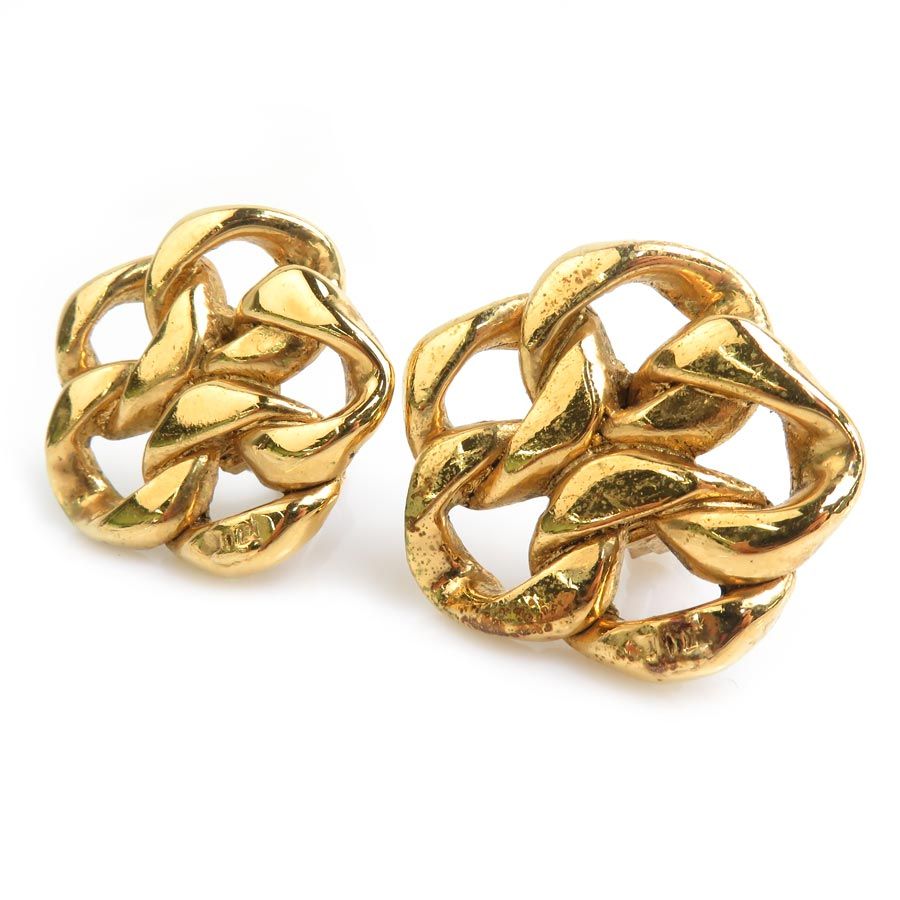 Chanel Earrings Gold — view 2
