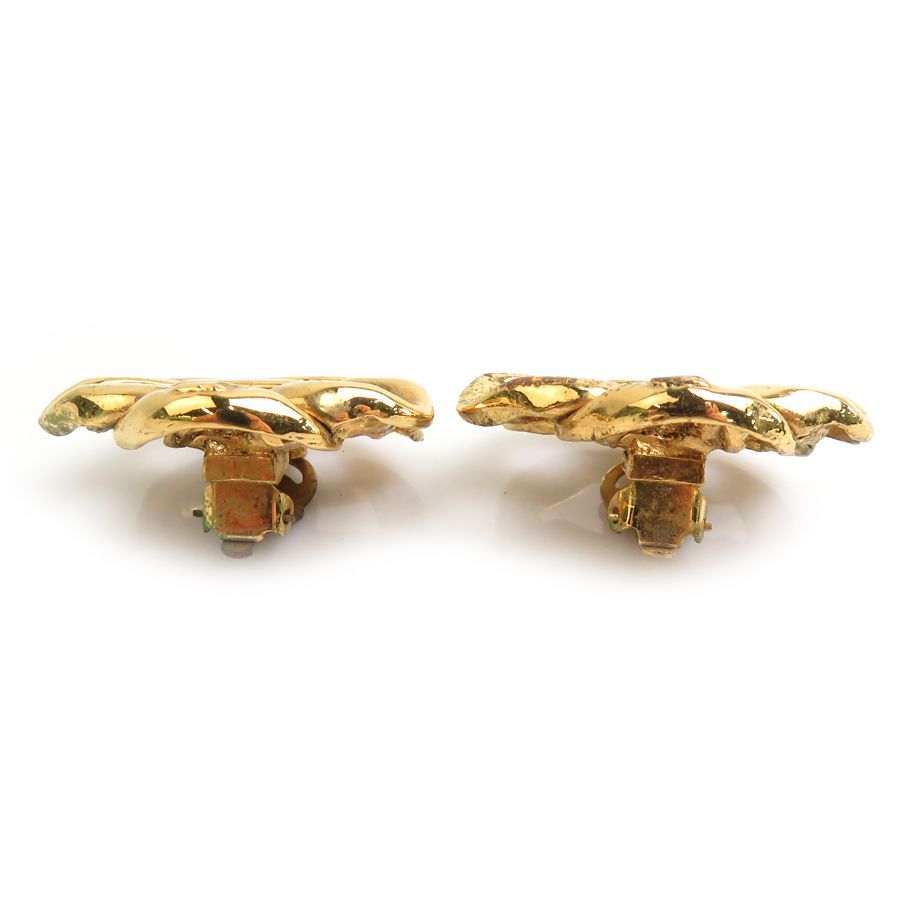 Chanel Earrings Gold — view 4