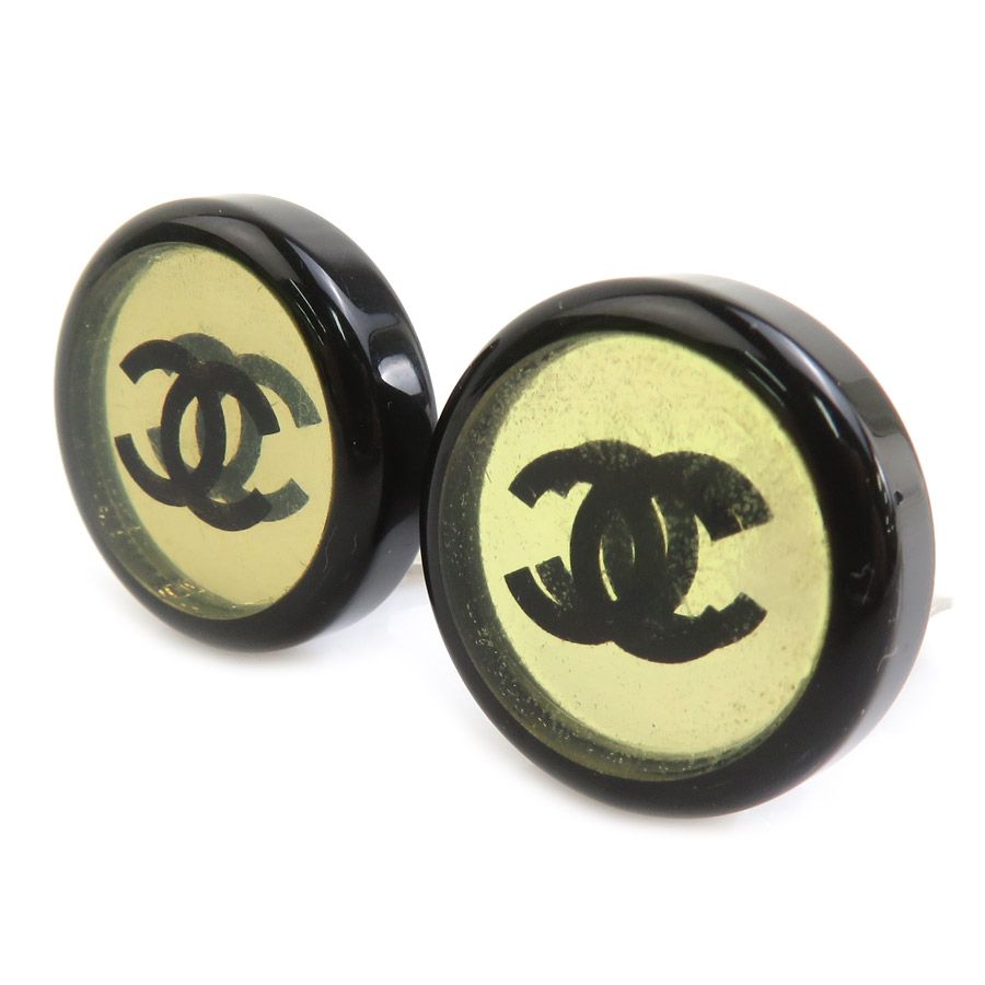 Chanel Earrings Black — view 2
