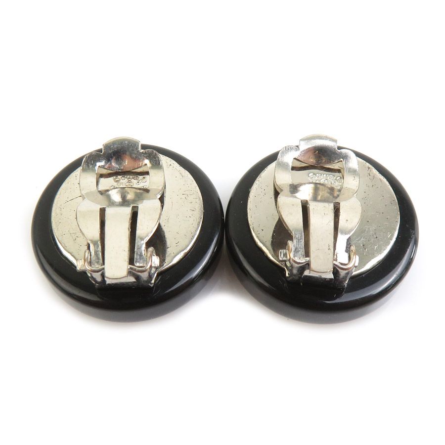 Chanel Earrings Black — view 5