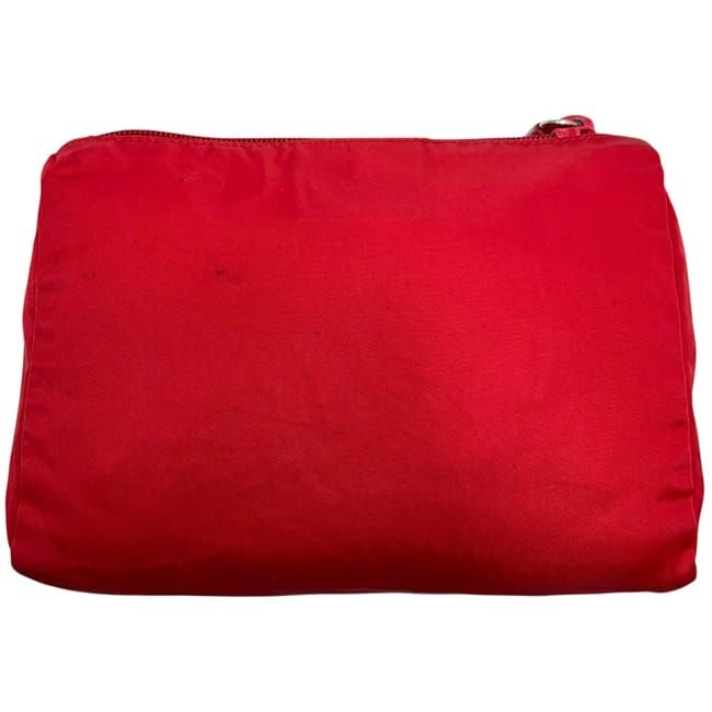 Prada Pouch Red Tessuto Case Nylon 60 — view 8