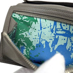 Hermes Bifold Wallet Citizen Twill Silk in Grey — view 3