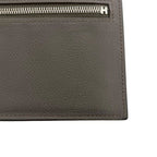 Hermes Bifold Wallet Citizen Twill Silk in Grey — view 8