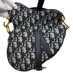 Dior Saddle Bag Mini Navy — view 5