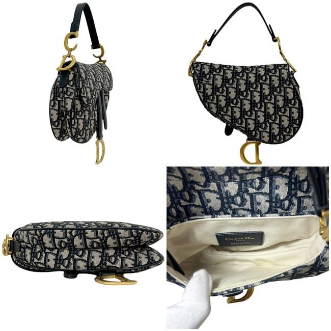 Dior Saddle Bag Mini Navy — view 2