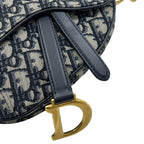 Dior Saddle Bag Mini Navy — view 9