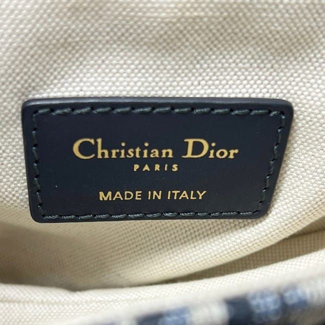 Dior Saddle Bag Mini Navy — view 3