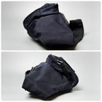 Prada Triangle Logo Belt Bag Nylon Navy — view 5