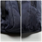 Prada Triangle Logo Belt Bag Nylon Navy — view 7