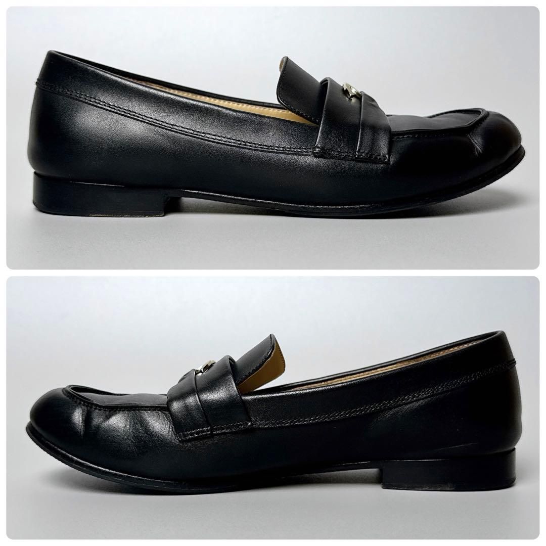 Chanel CC Logo Loafer 36 Black — view 5