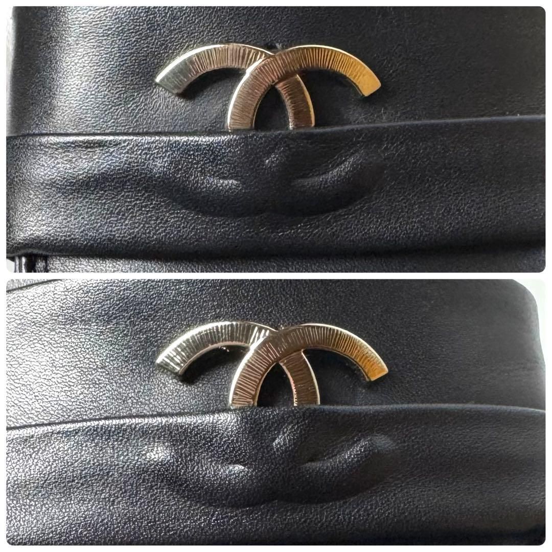 Chanel CC Logo Loafer 36 Black — view 8
