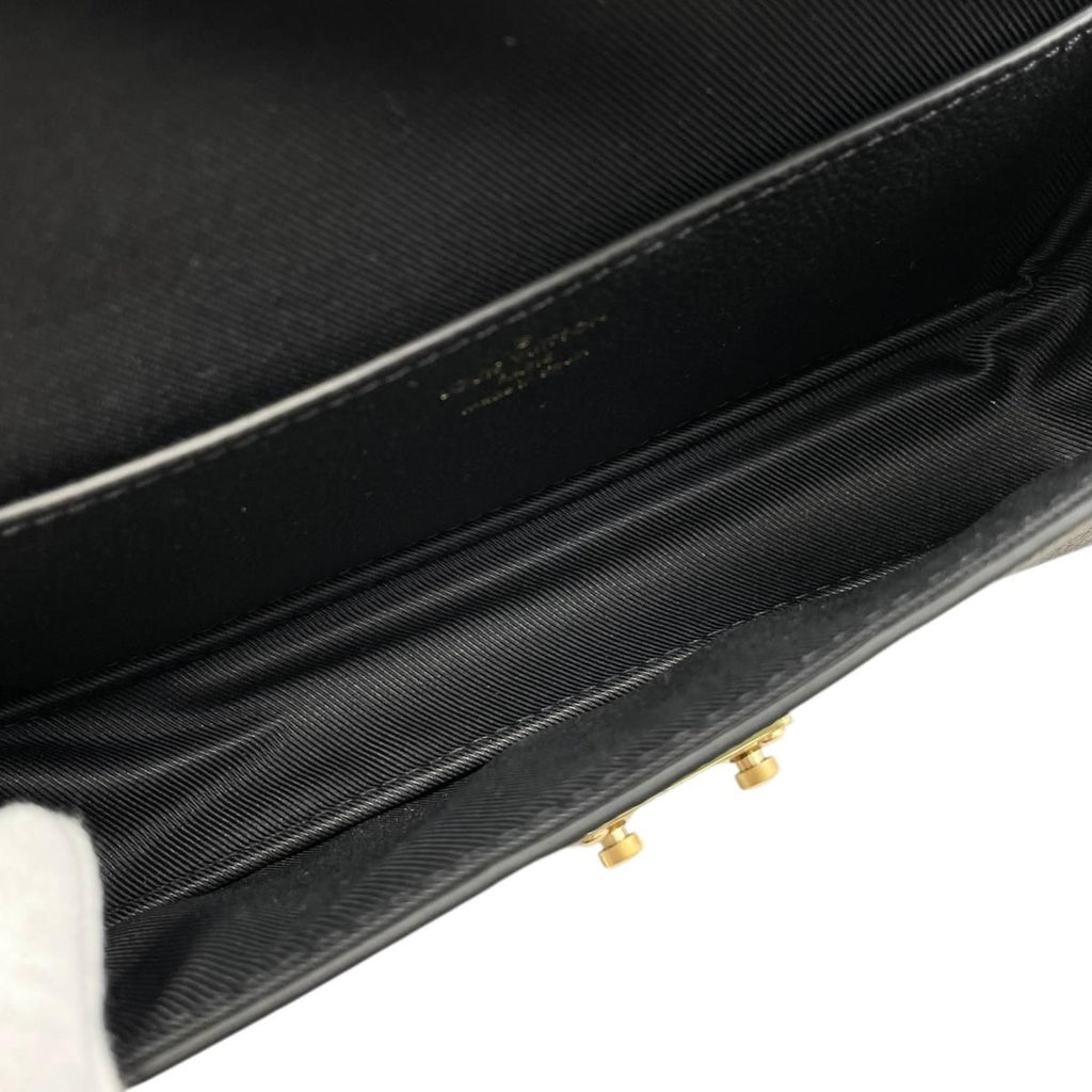 Louis Vuitton Shoulder Bag Wallet on Chain Metis Monogram Empreinte Noir Black — view 8