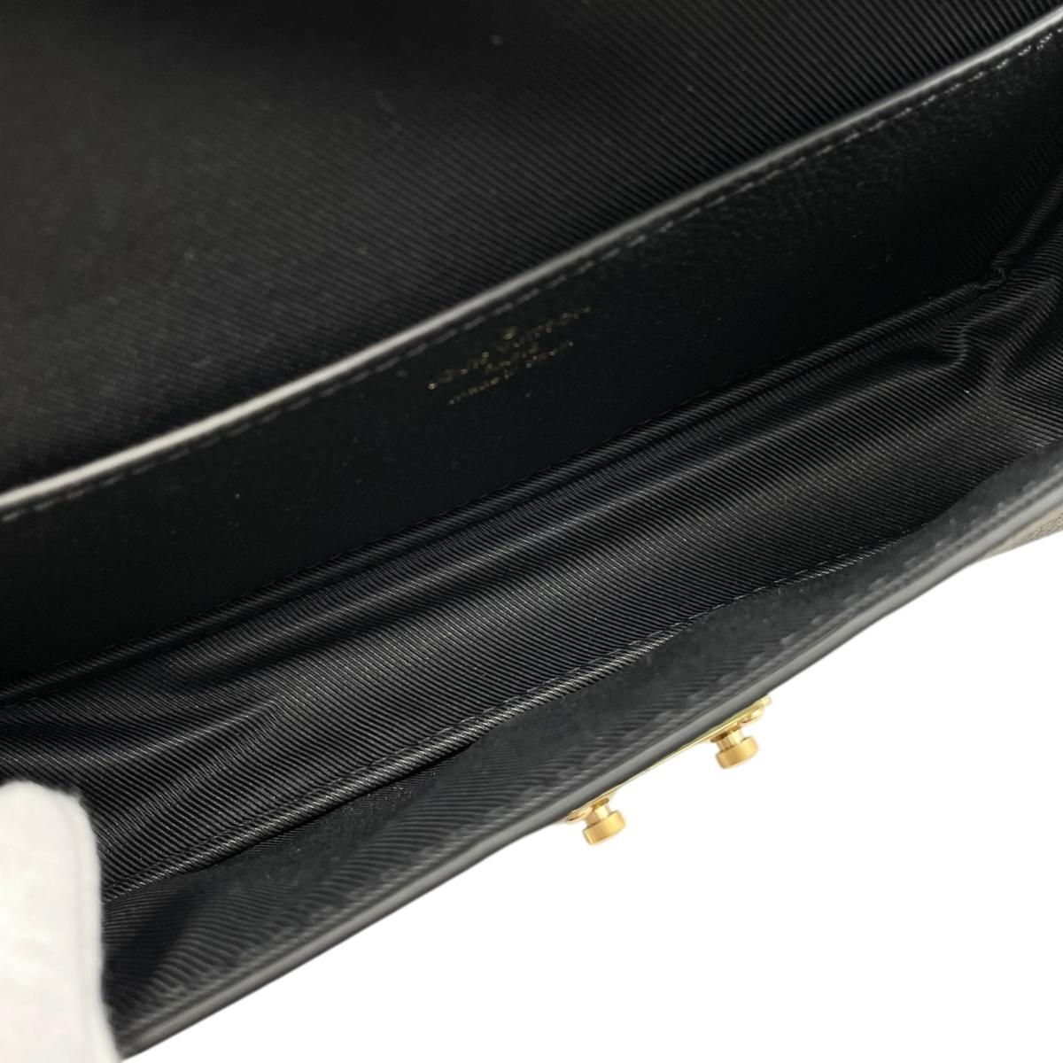 Louis Vuitton Shoulder Bag Wallet on Chain Metis Monogram Empreinte Noir Black — view 8