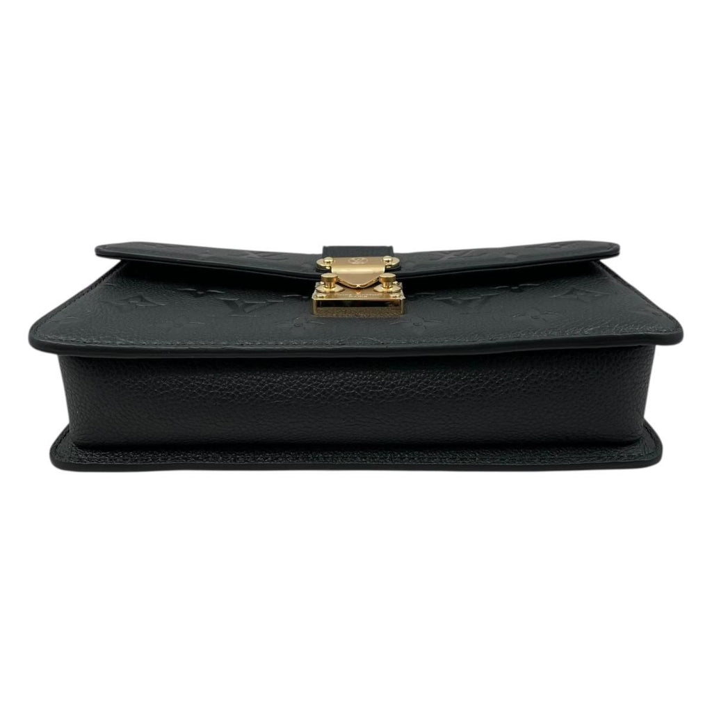 Louis Vuitton Shoulder Bag Wallet on Chain Metis Monogram Empreinte Noir Black — view 3