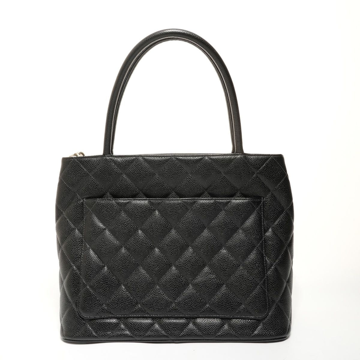 Chanel Tote Medallion CC Logo Caviar Leather — view 2