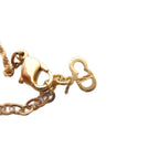 Dior Necklace Pendant Faux Pearl CD Logo Chain Bijou Gold — view 6