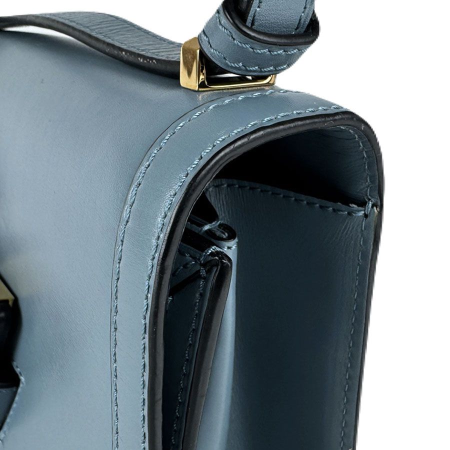 Loewe Shoulder Bag Leather Blue — view 7